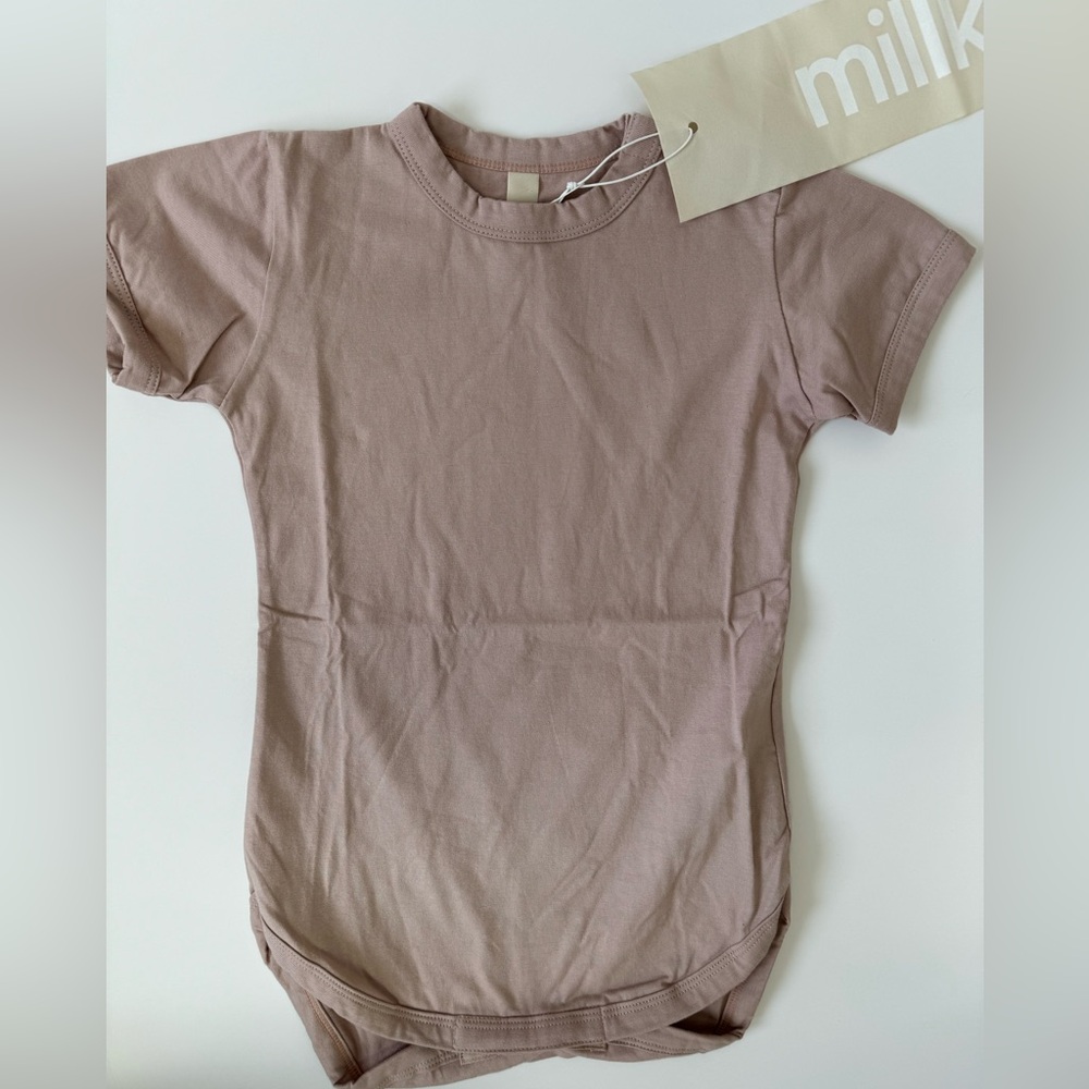 Girls Millk Basic Tee Onesie